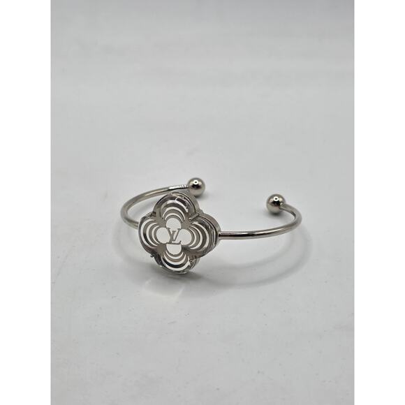 Louis Vuitton Silver-tone Resin A La Folie Resin Cuff Bracelet - Picture 3 of 11